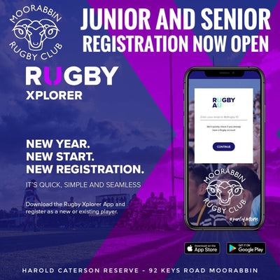 Moorabbin Rugby Club Registrations are now open for 2020