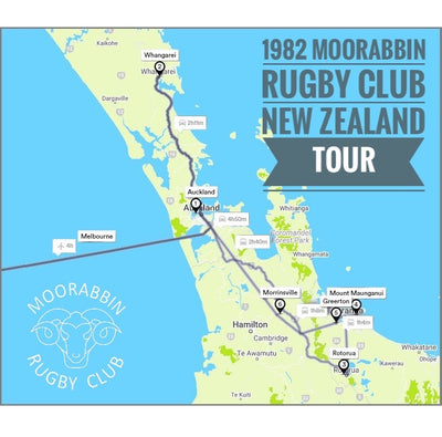 1982 Moorabbin Preseason New Zealand Tour