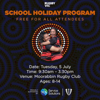 Rugby Vic School Holiday Clinic - FULLY BOOKED