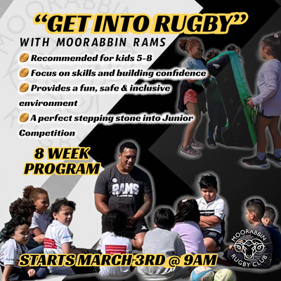 Get into Rugby with Moorabbin Rams