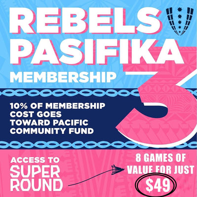 Super Round - Rebels Pasifika Membership