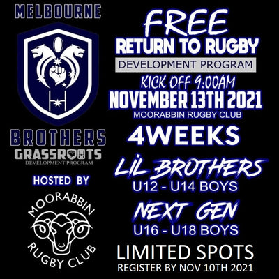 A Return to Rugby - Register today