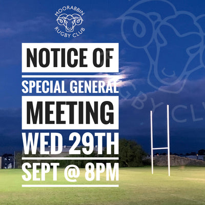 Notice of a Special General Meeting