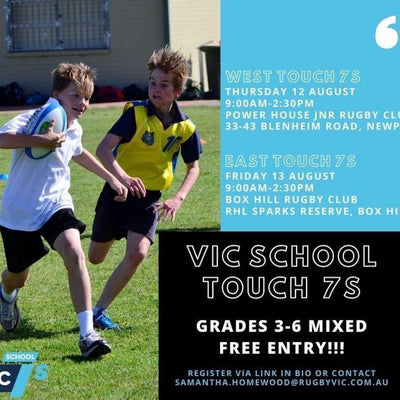 VIC Schools Touch 7s - Primary schools