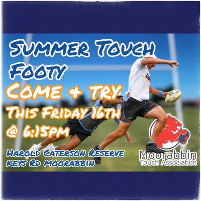 Come & Try Touch Footy