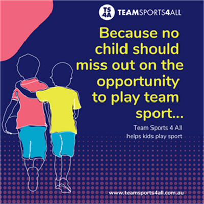 TeamSports4All helping families at Moorabbin