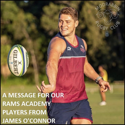 James O'Connor's message to the Moorabbin Rams Academy players