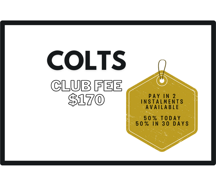 Colts Player Club Fee